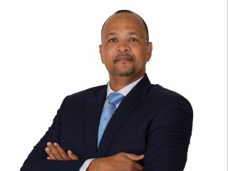 Headshot of Minister Isaac Rankine, Minister of Youth Sports Culture and Heritage